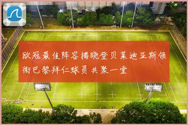 欧冠最佳阵容揭晓登贝莱迪亚斯领衔巴黎拜仁球员共聚一堂